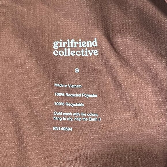 Girlfriend Collective Brown Track Pants - Picture 6 of 6